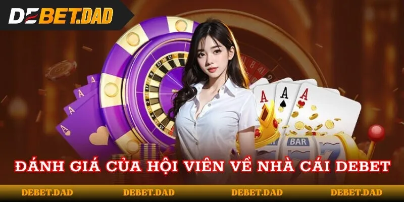 Đánh giá của hội viên về nhà cái DEBET