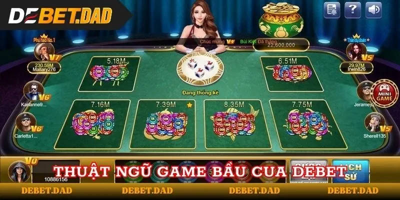 Thuật ngữ cần nắm rõ khi chơi game bầu cua